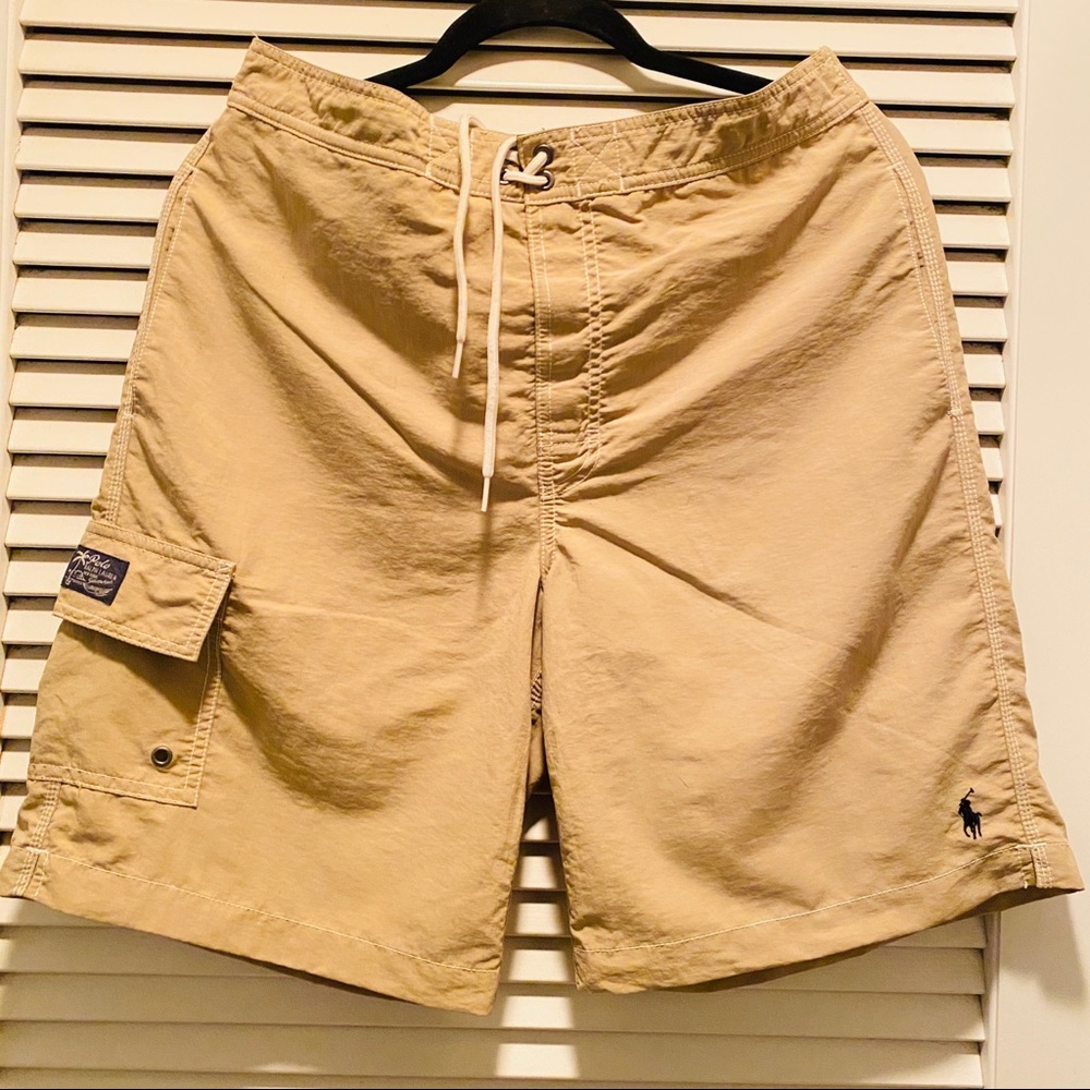 Polo Ralph Lauren Khaki Swim Shorts